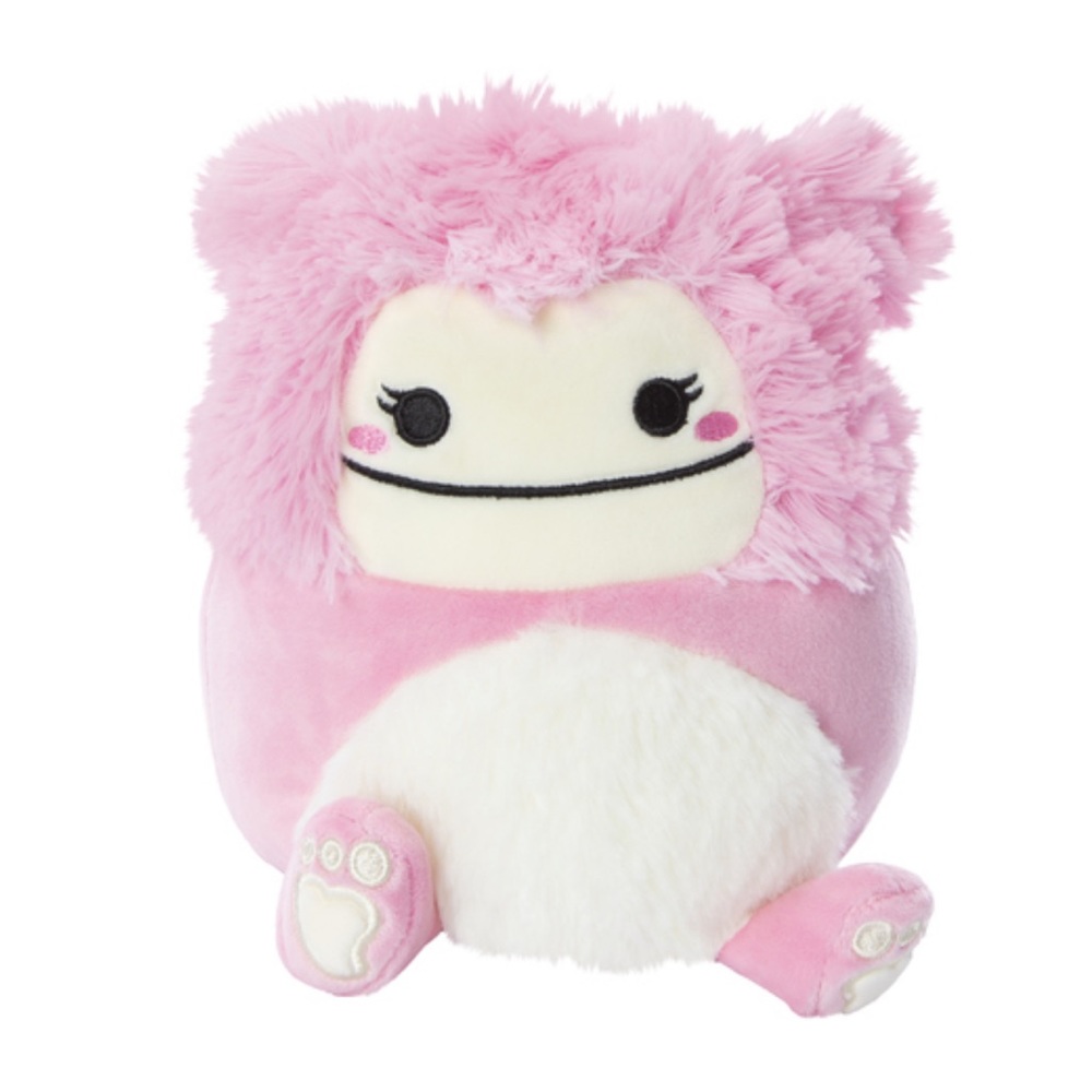 NWT 7.5” Brina the Bigfoot with Fuzzy Belly Squishmallow